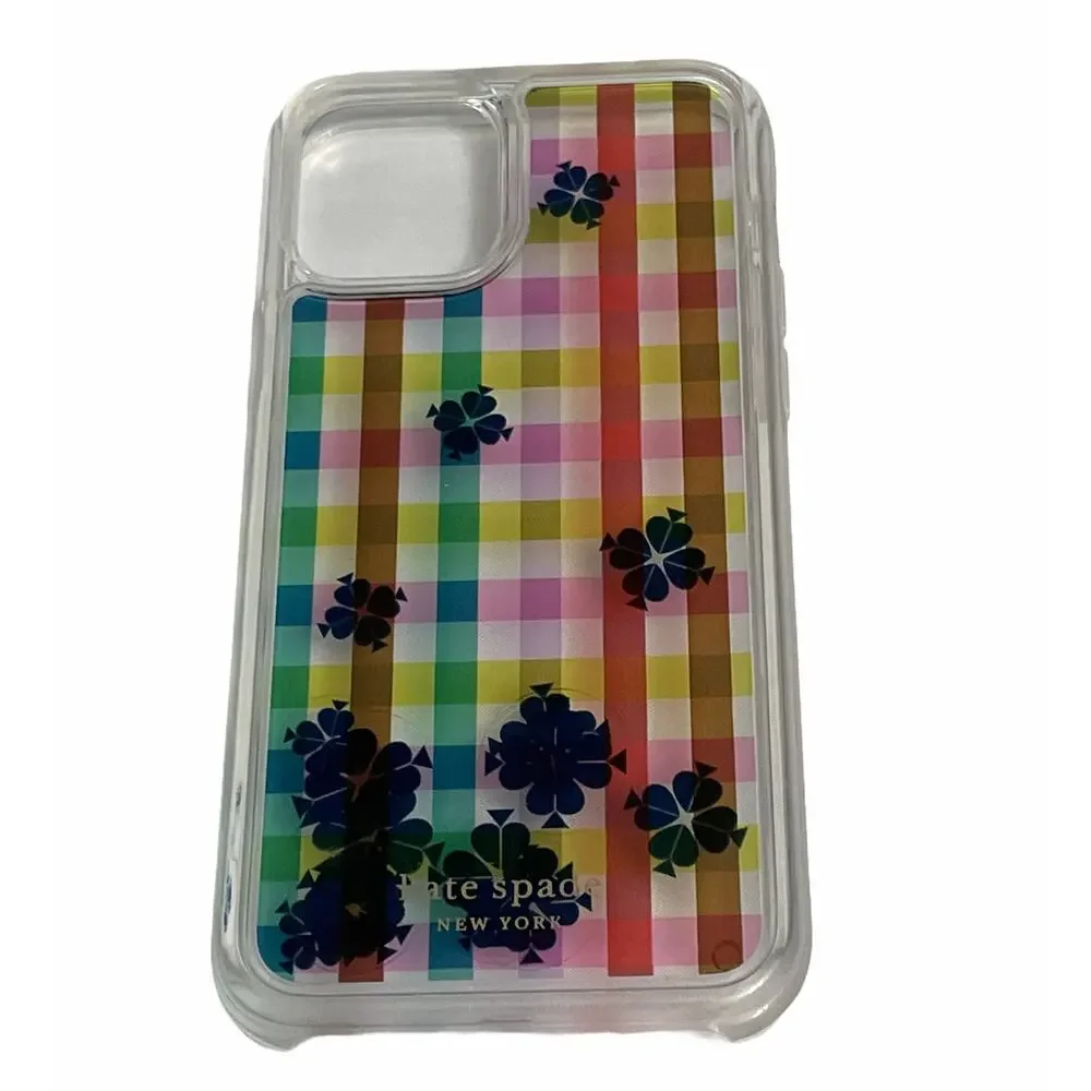 Kate Spade bella plaid liquid iphone 11 pro case